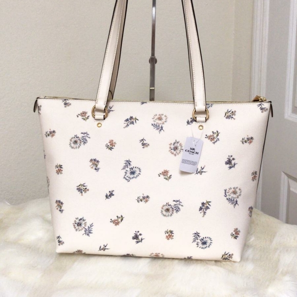 Coach Bags Coach Gallery Tote With Dandelion Floral Print Poshmark
